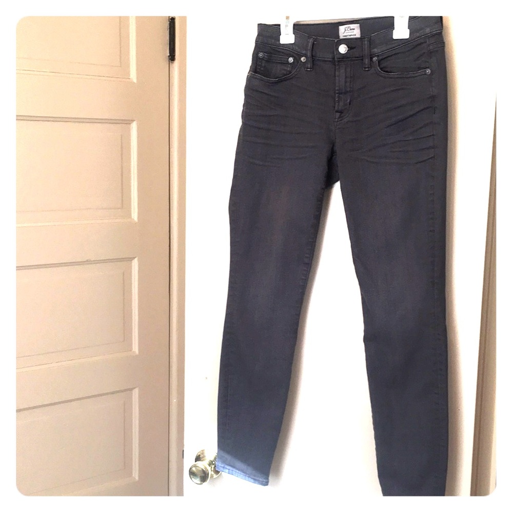 Toothpick Grey Skinny Jeans